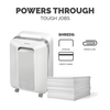 Powershred® LX200 Micro Cut Shredder (White)